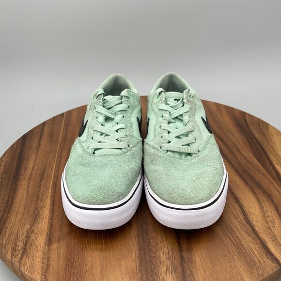 Nike SB Chron 2 Shoes Mens Size 8.5 Green Suede Skate Casual Comfort Sneakers main image 5